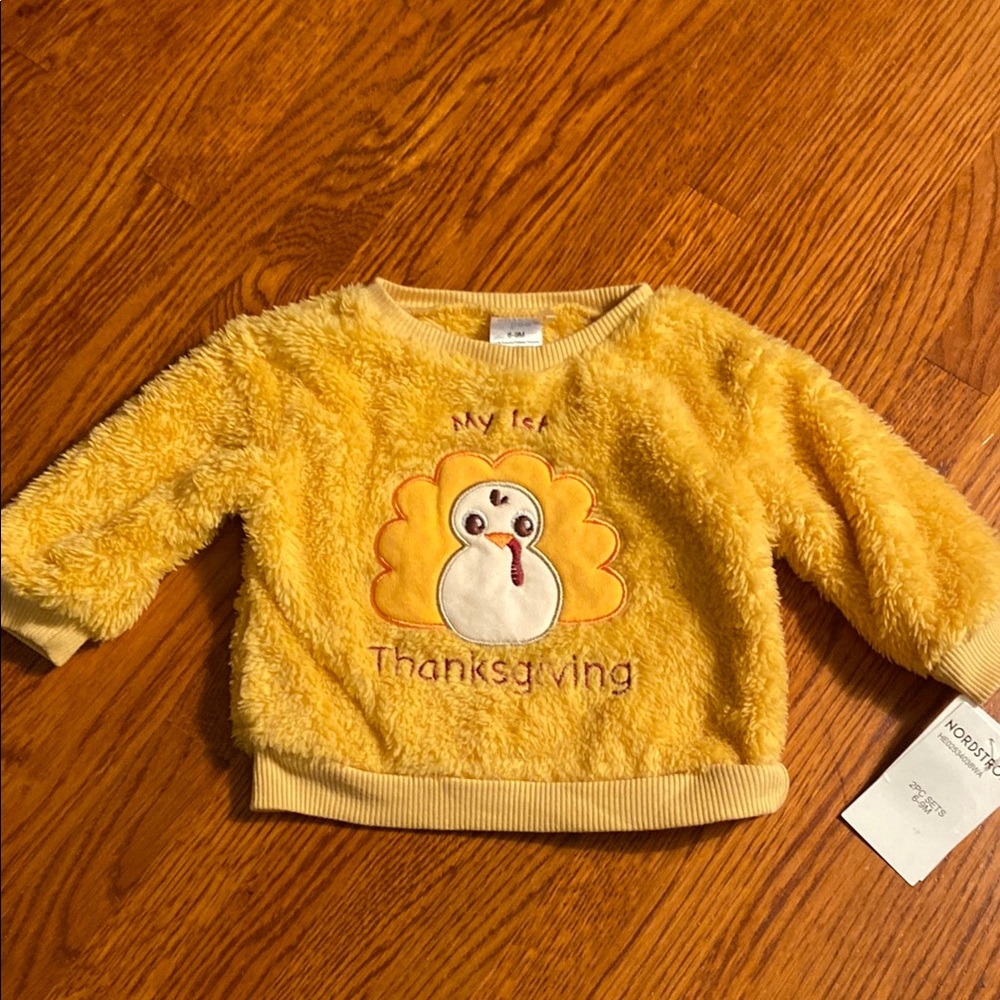 My 1st Thanksgiving Plush Sweatshirt